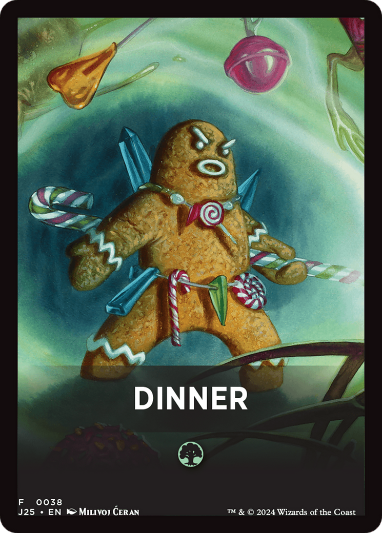Dinner Theme Card [Foundations Jumpstart Front Cards] | Grognard Games