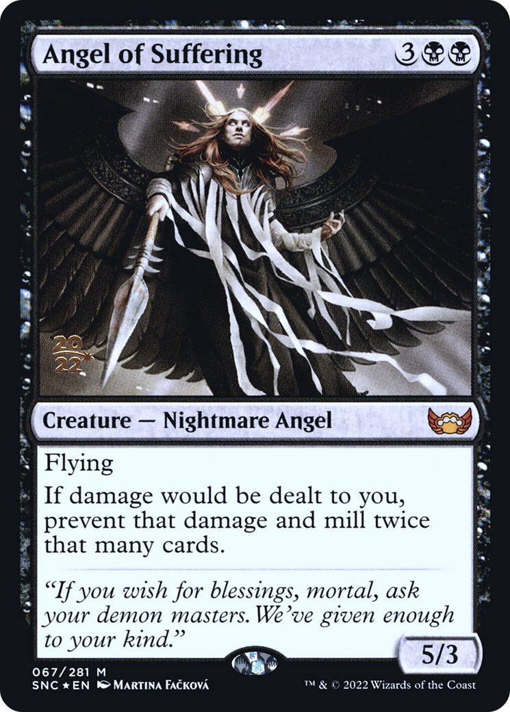 Angel of Suffering [Streets of New Capenna Prerelease Promos] | Grognard Games