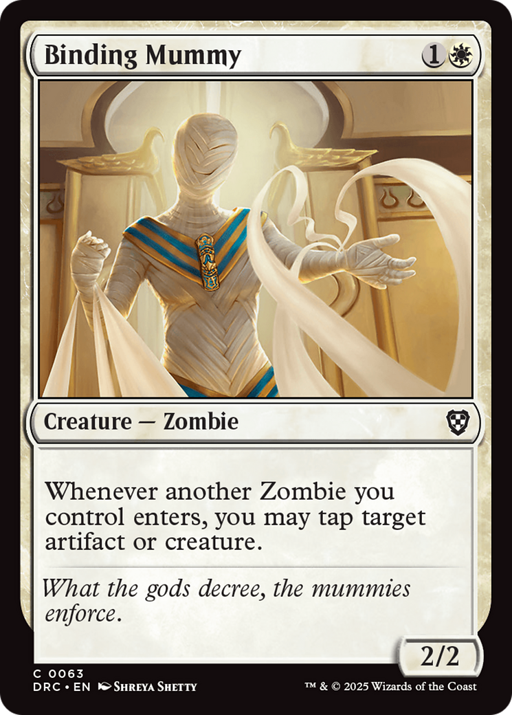 Binding Mummy [Aetherdrift Commander] | Grognard Games