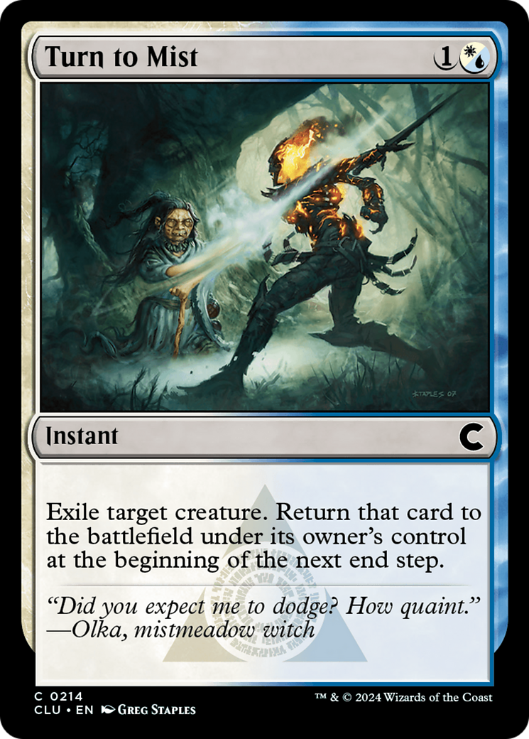 Turn to Mist [Ravnica: Clue Edition] | Grognard Games