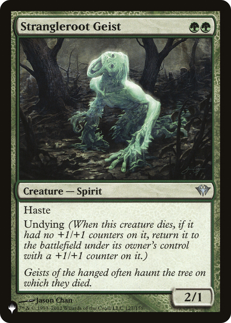 Strangleroot Geist (DKA) [The List] | Grognard Games