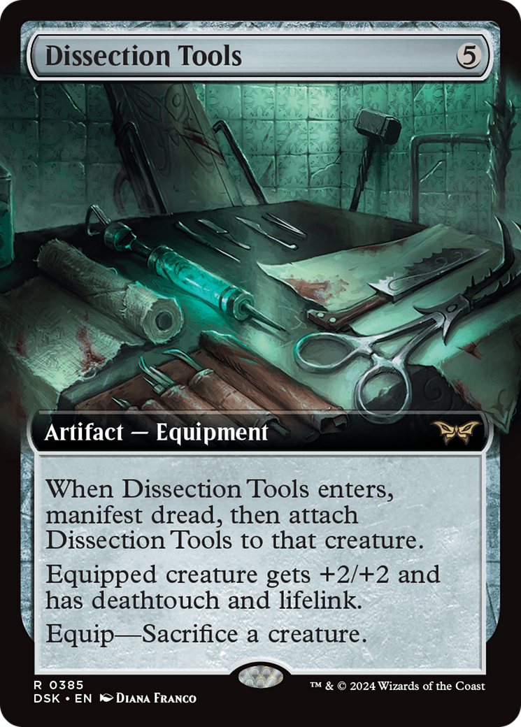 Dissection Tools (Extended Art) [Duskmourn: House of Horror] | Grognard Games