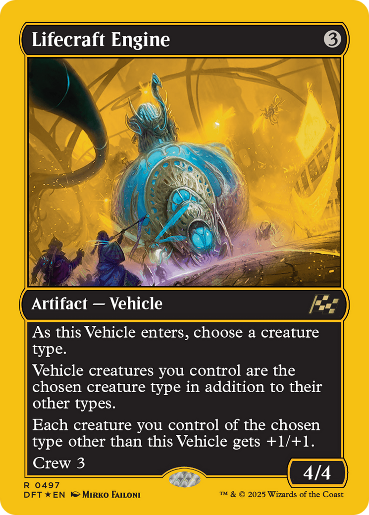 Lifecraft Engine (First-Place Foil) [Aetherdrift] | Grognard Games