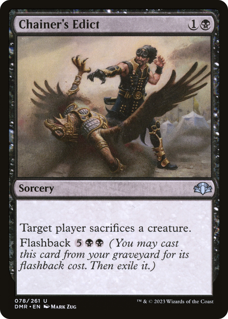 Chainer's Edict [Dominaria Remastered] | Grognard Games