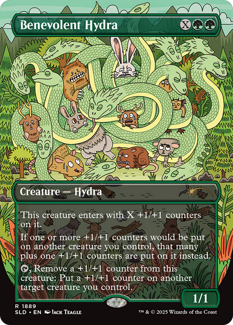 Benevolent Hydra (Rainbow Foil) [Secret Lair Drop Series] | Grognard Games