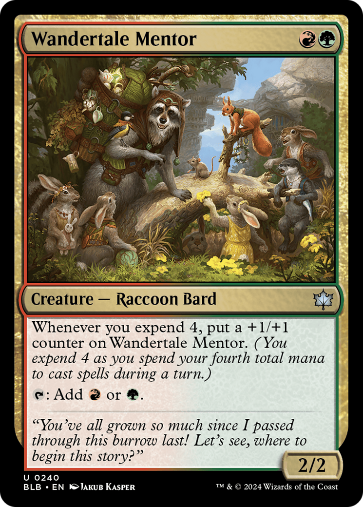 Wandertale Mentor [Bloomburrow] | Grognard Games