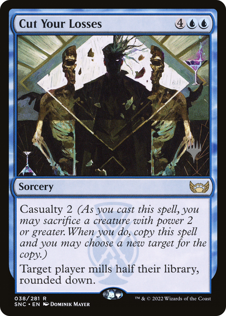 Cut Your Losses (Promo Pack) [Streets of New Capenna Promos] | Grognard Games