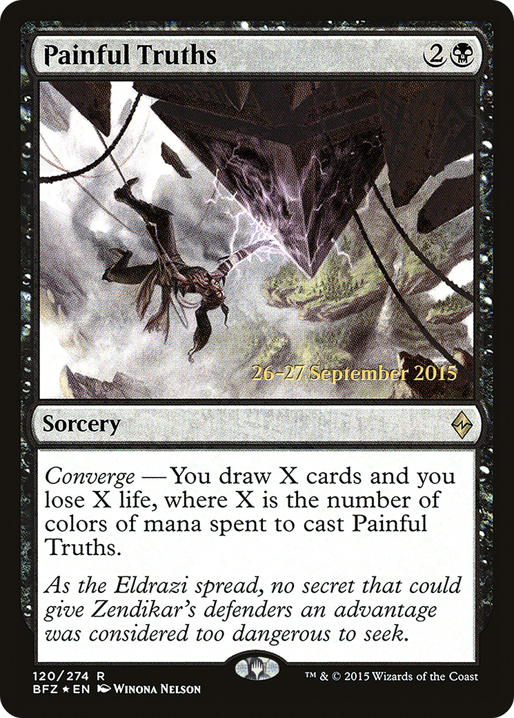 Painful Truths  [Battle for Zendikar Prerelease Promos] | Grognard Games
