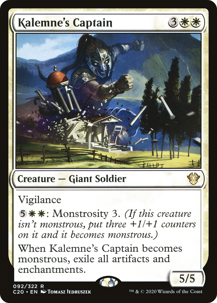 Kalemne's Captain [Commander 2020] | Grognard Games