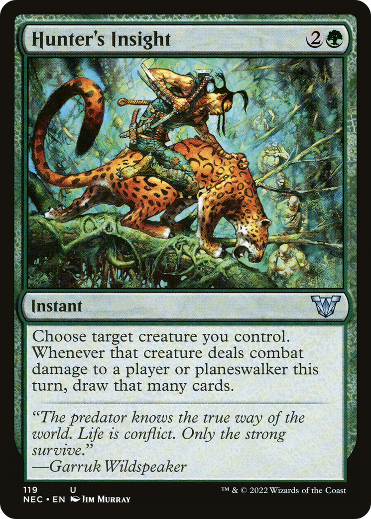 Hunter's Insight [Kamigawa: Neon Dynasty Commander] | Grognard Games