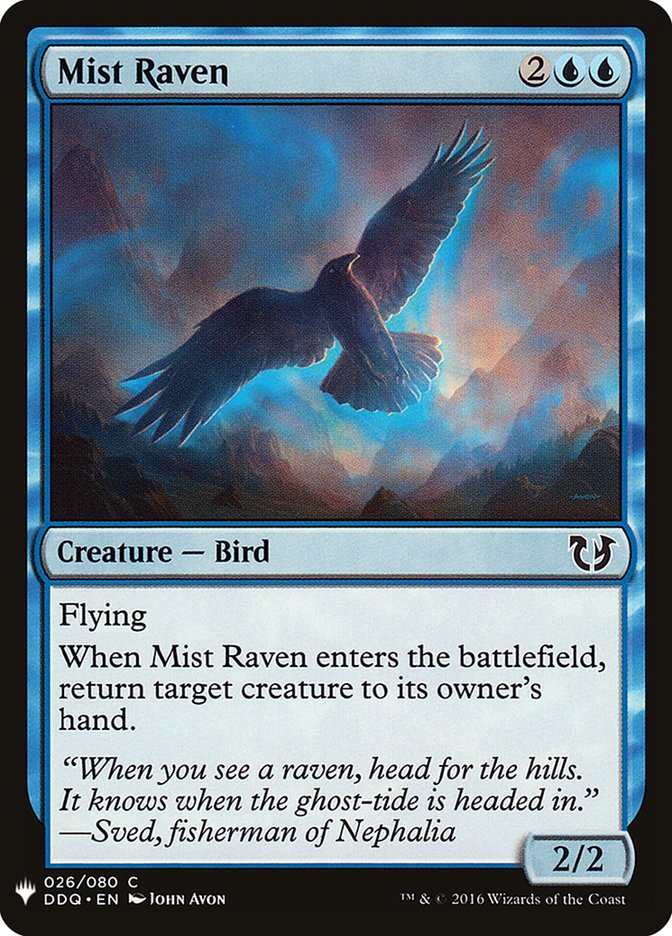 Mist Raven [Mystery Booster] | Grognard Games