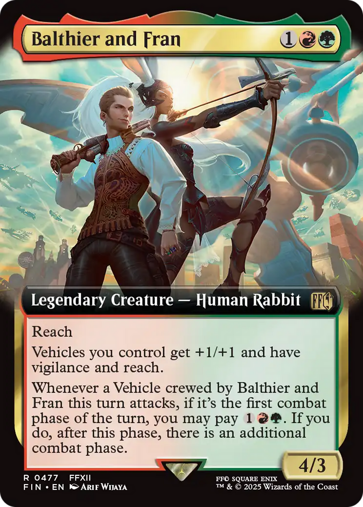 Balthier and Fran (Extended Art) [FINAL FANTASY] | Grognard Games