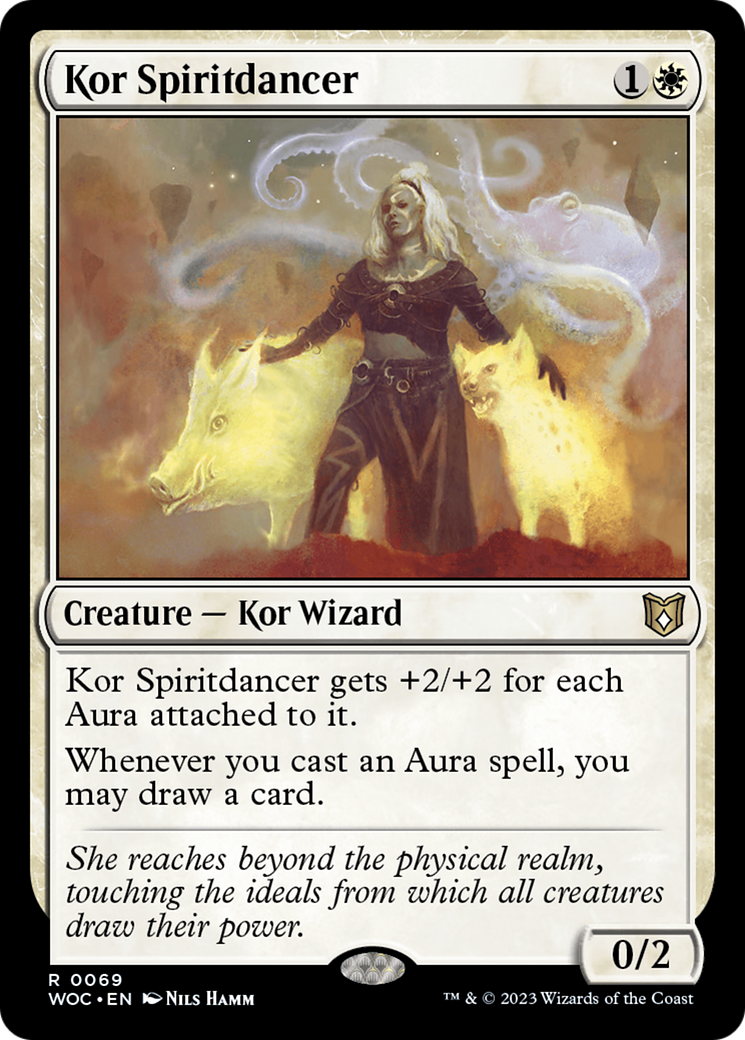 Kor Spiritdancer [Wilds of Eldraine Commander] | Grognard Games
