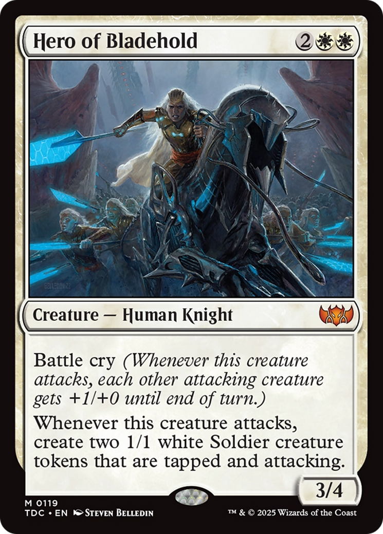 Hero of Bladehold [Tarkir: Dragonstorm Commander] | Grognard Games