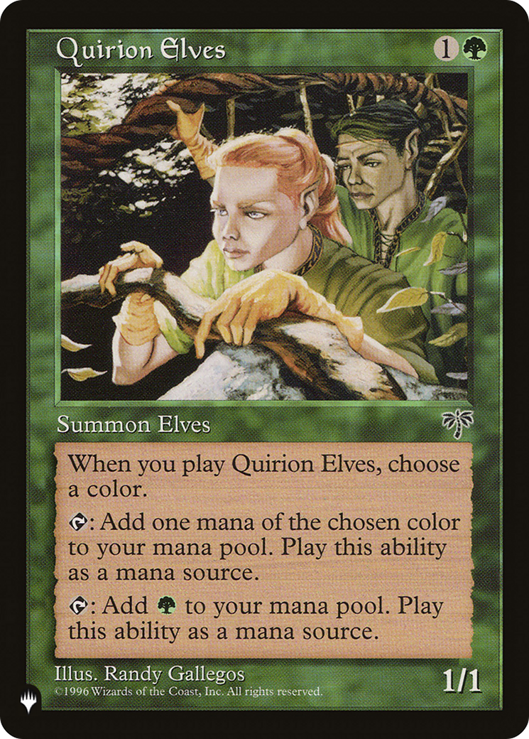 Quirion Elves [The List Reprints] | Grognard Games