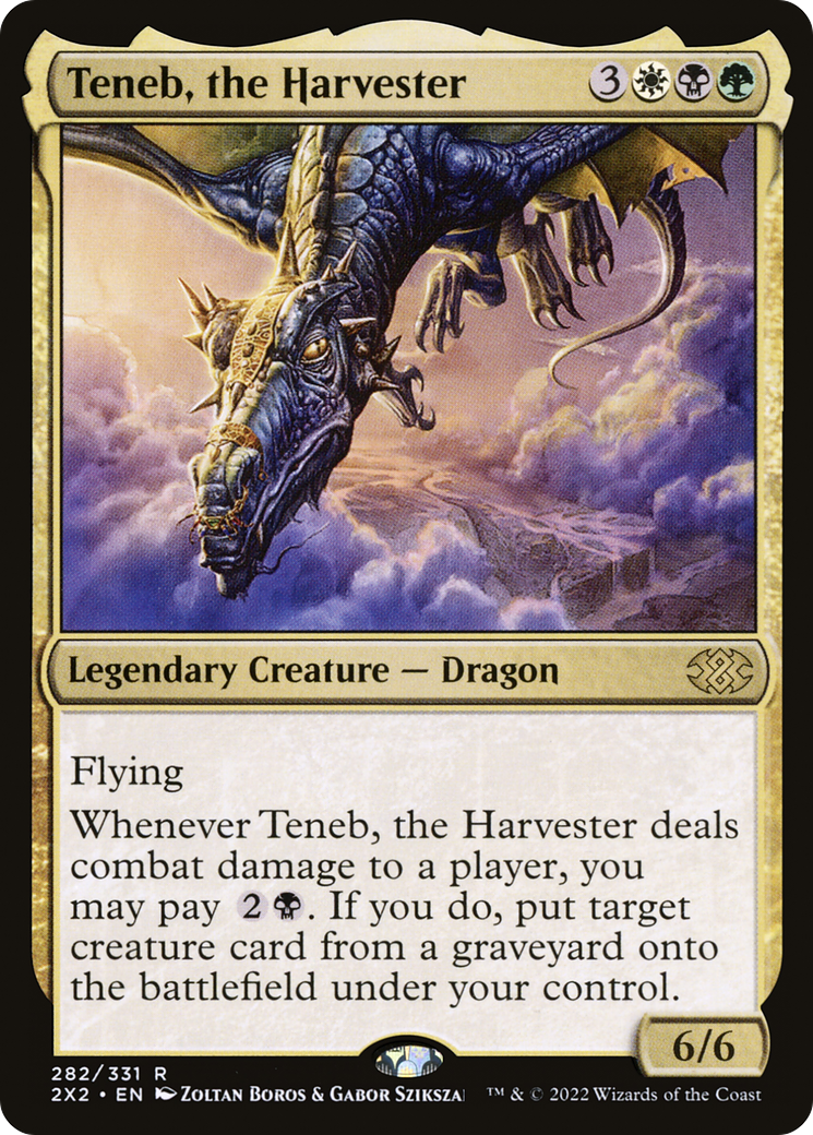 Teneb, the Harvester [Double Masters 2022] | Grognard Games