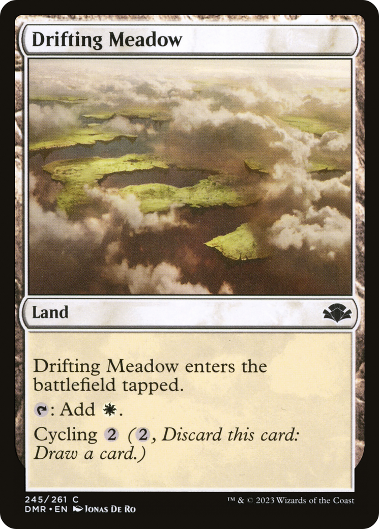 Drifting Meadow [Dominaria Remastered] | Grognard Games