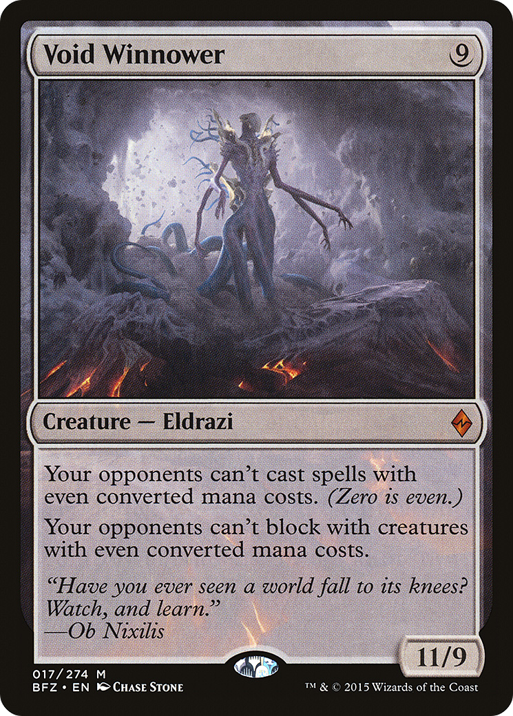 Void Winnower [Battle for Zendikar] | Grognard Games