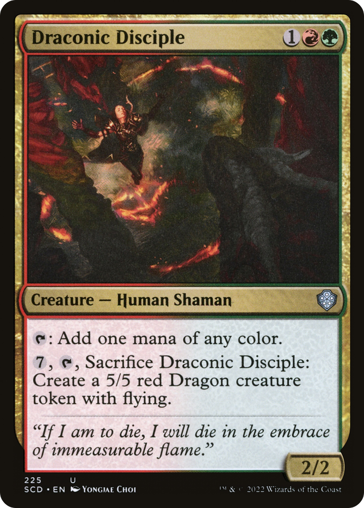 Draconic Disciple [Starter Commander Decks] | Grognard Games