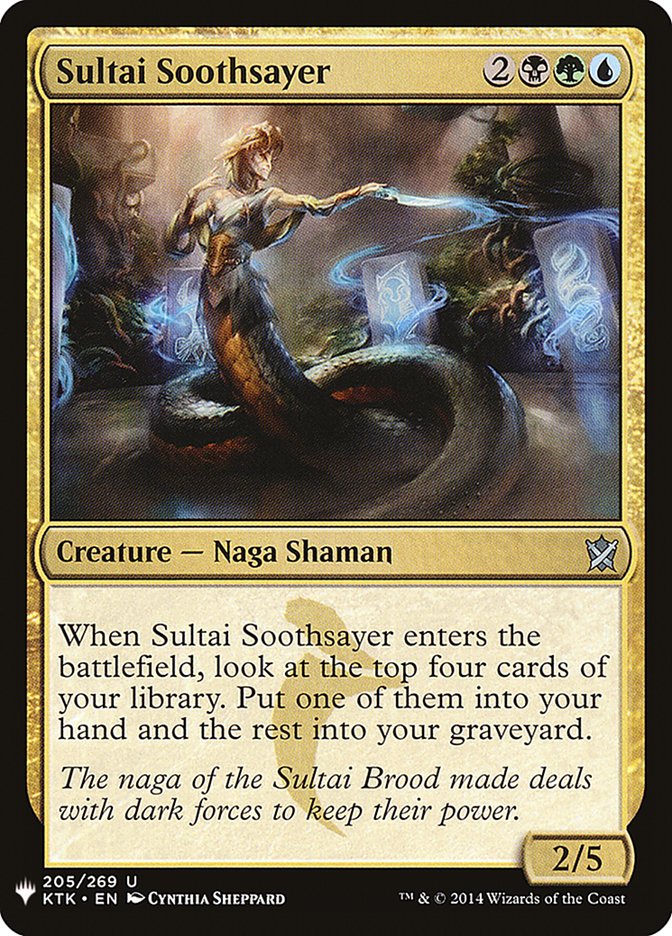 Sultai Soothsayer [Mystery Booster] | Grognard Games