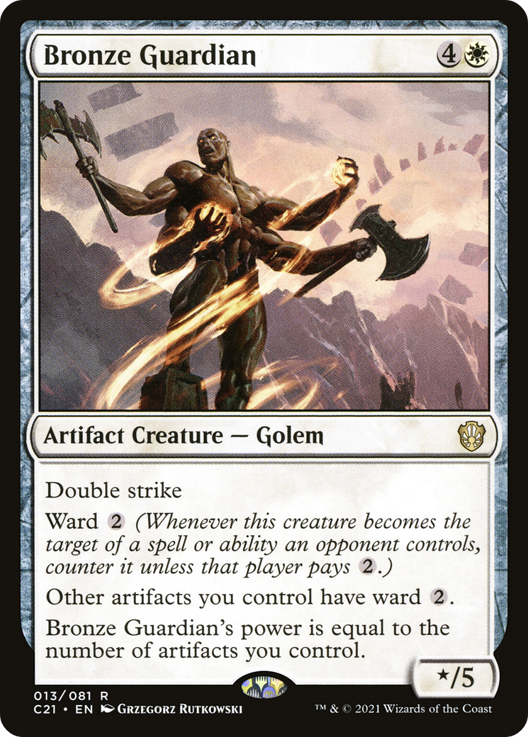 Bronze Guardian [Commander 2021] | Grognard Games