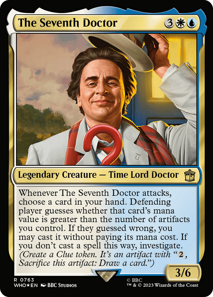 The Seventh Doctor (Surge Foil) [Doctor Who] | Grognard Games