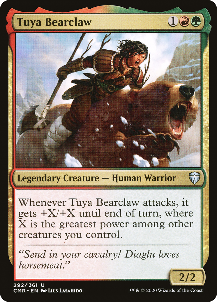 Tuya Bearclaw [Commander Legends] | Grognard Games