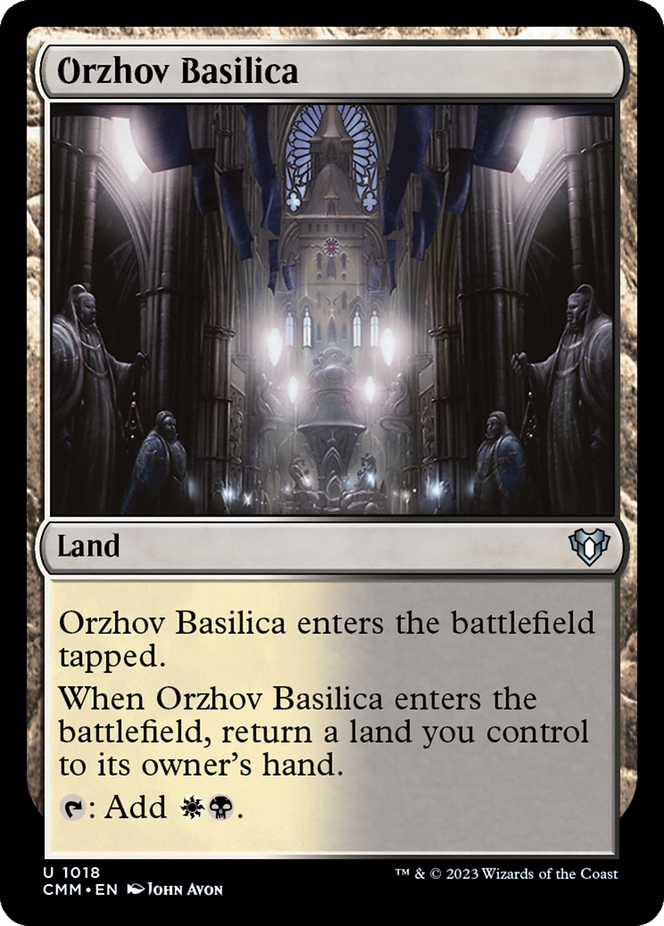 Orzhov Basilica [Commander Masters] | Grognard Games