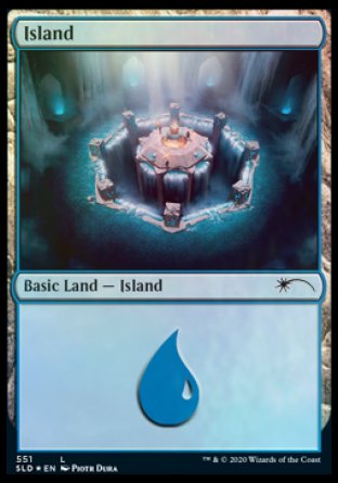 Island (Archaeology) (551) [Secret Lair Drop Promos] | Grognard Games