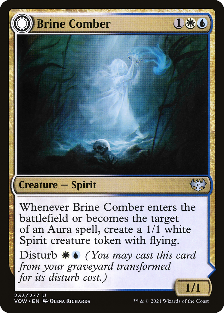 Brine Comber // Brinebound Gift [Innistrad: Crimson Vow] | Grognard Games