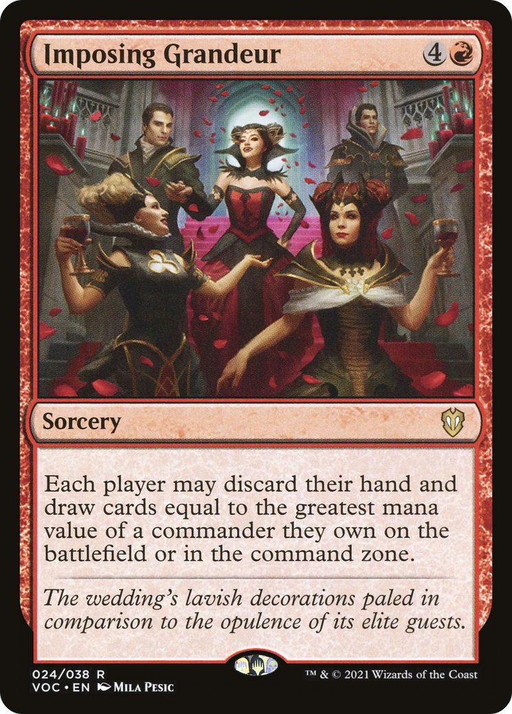 Imposing Grandeur [Innistrad: Crimson Vow Commander] | Grognard Games