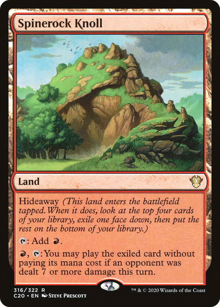 Spinerock Knoll [Commander 2020] | Grognard Games