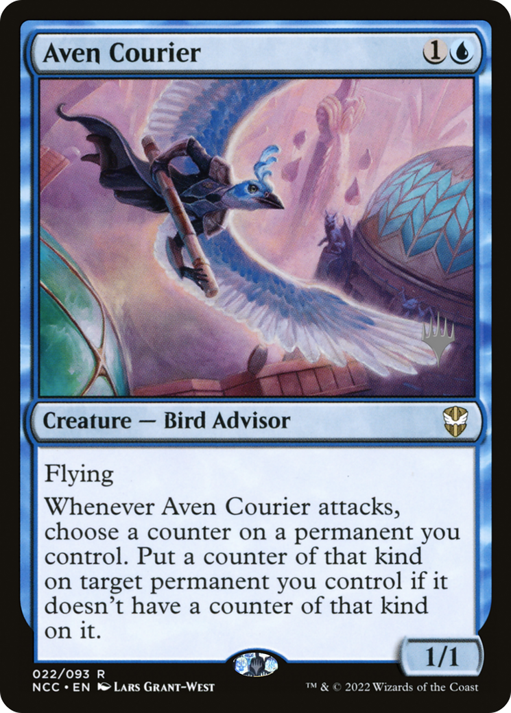 Aven Courier (Promo Pack) [Streets of New Capenna Commander Promos] | Grognard Games