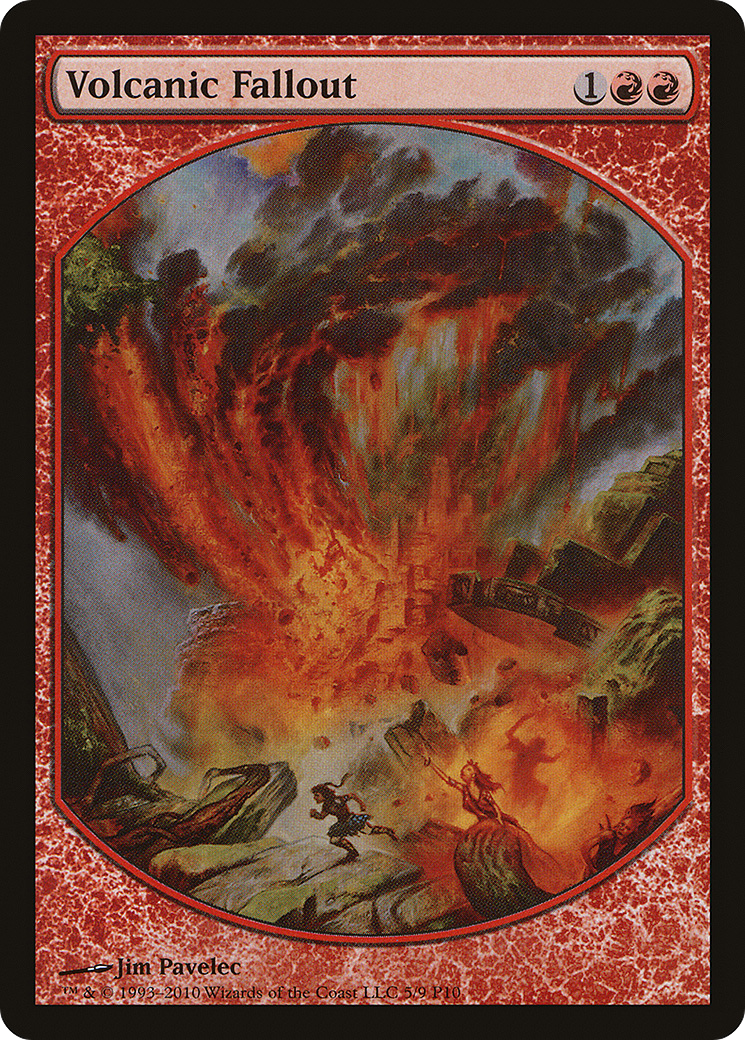 Volcanic Fallout [Magic Player Rewards 2010] | Grognard Games