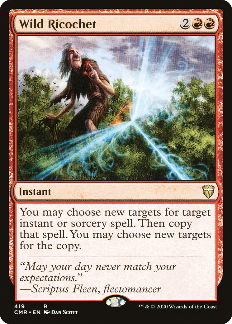 Wild Ricochet [Commander Legends] | Grognard Games