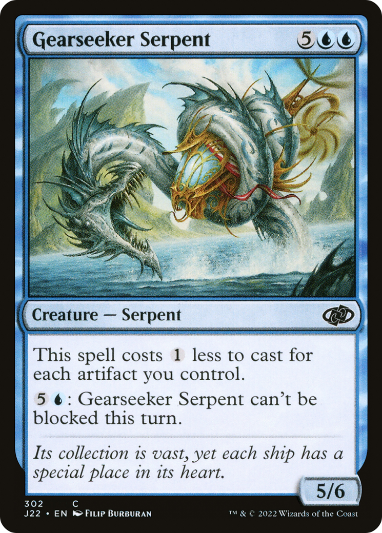 Gearseeker Serpent [Jumpstart 2022] | Grognard Games