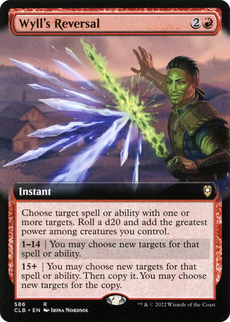 Wyll's Reversal (Extended Art) [Commander Legends: Battle for Baldur's Gate] | Grognard Games