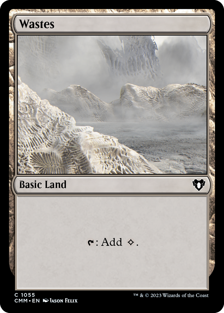 Wastes (1056) [Commander Masters] | Grognard Games