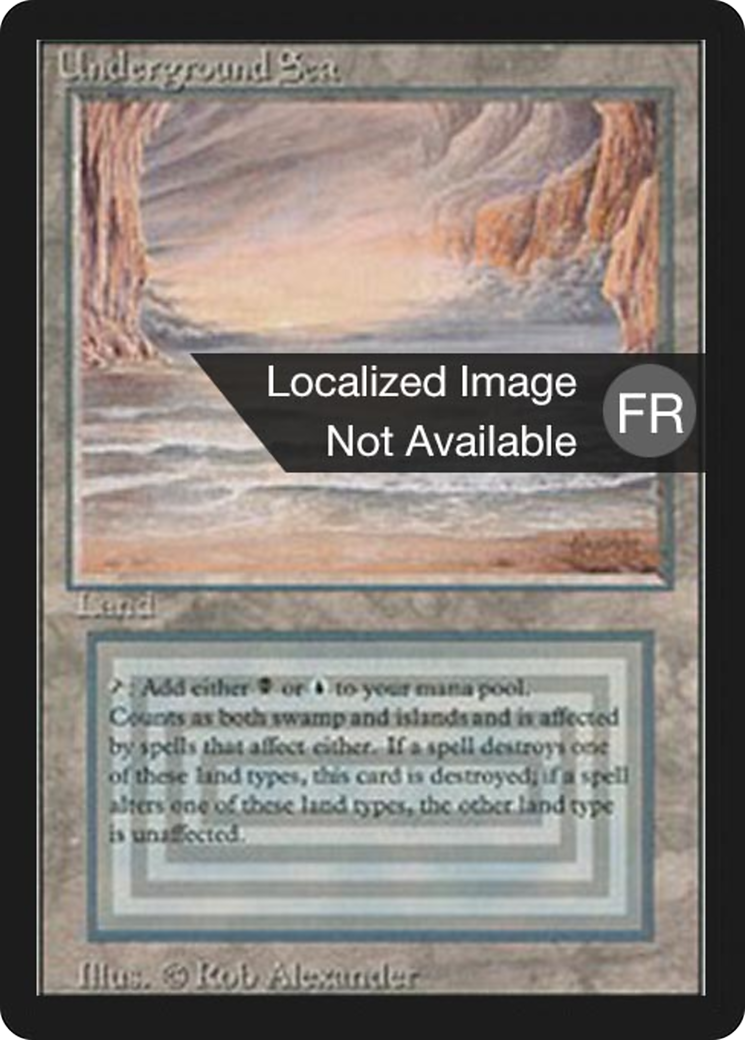 Underground Sea [Foreign Black Border] | Grognard Games