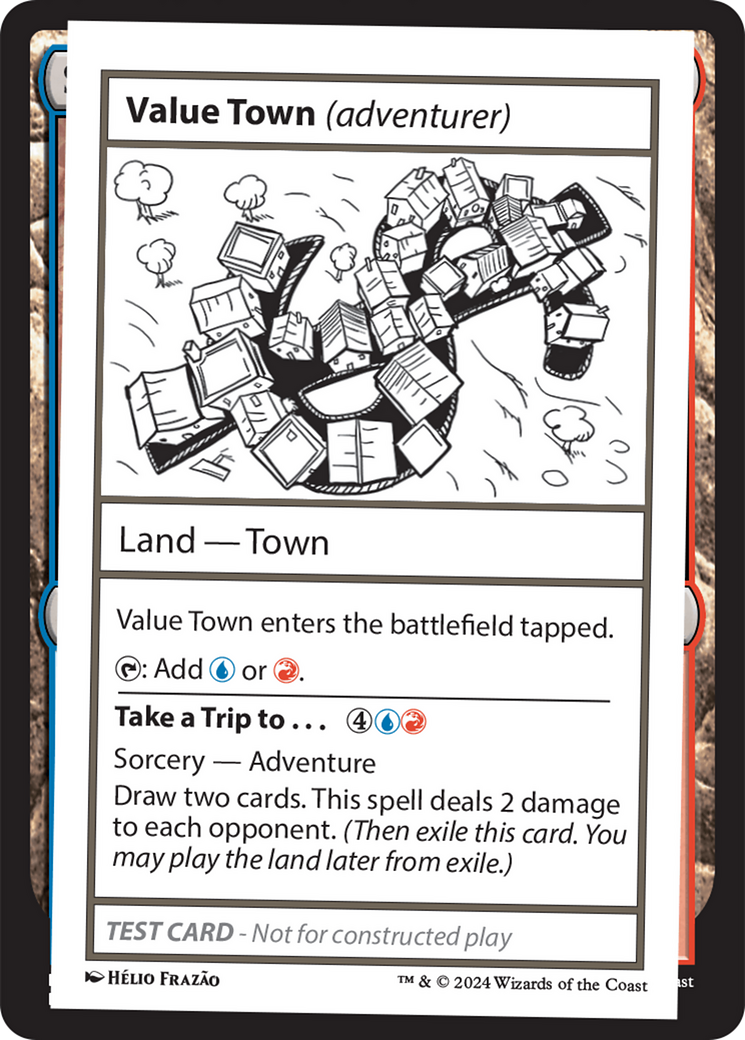 Value Town (adventurer) [Mystery Booster 2 Playtest Cards] | Grognard Games