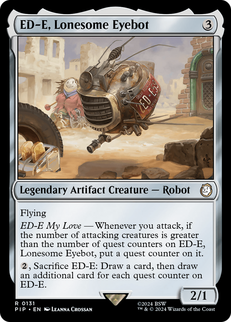 ED-E, Lonesome Eyebot [Fallout] | Grognard Games