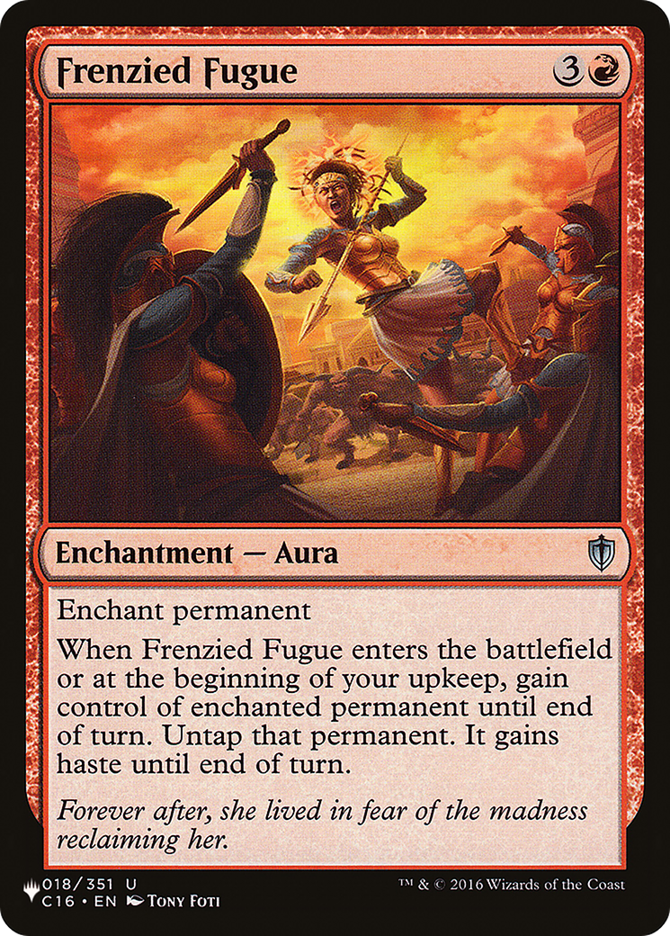 Frenzied Fugue [The List Reprints] | Grognard Games