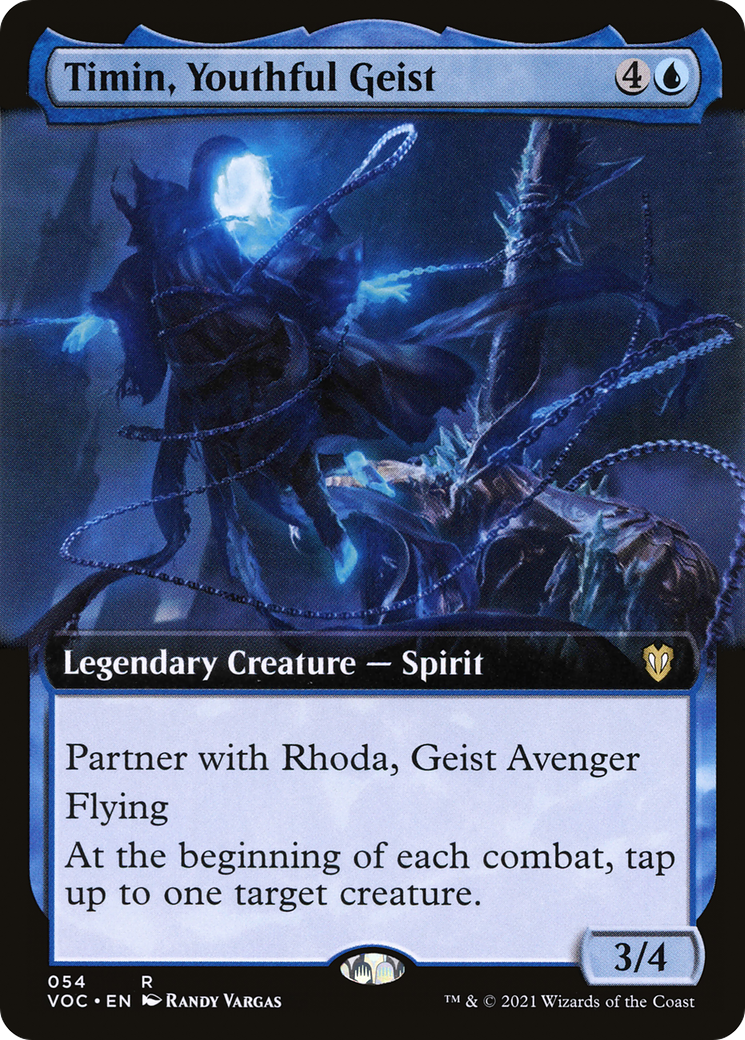 Timin, Youthful Geist (Extended) [Innistrad: Crimson Vow Commander] | Grognard Games
