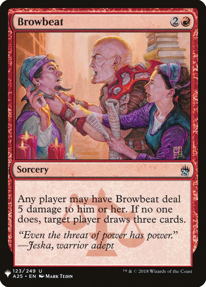 Browbeat [Mystery Booster] | Grognard Games