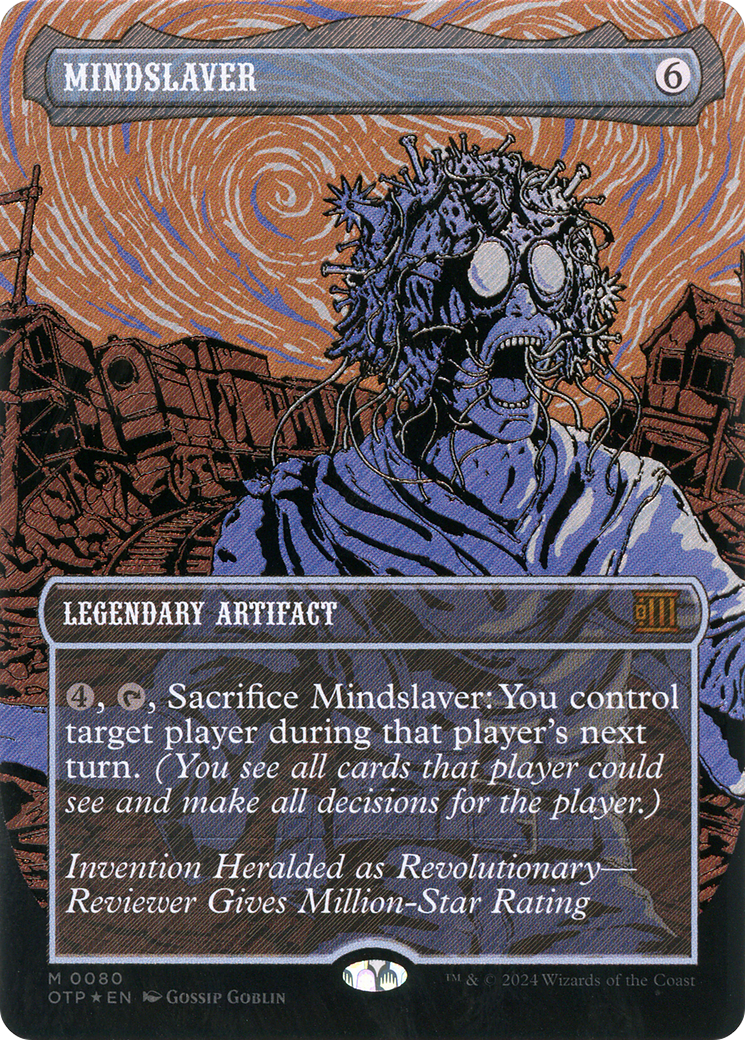 Mindslaver (Textured Foil) [Outlaws of Thunder Junction: Breaking News] | Grognard Games