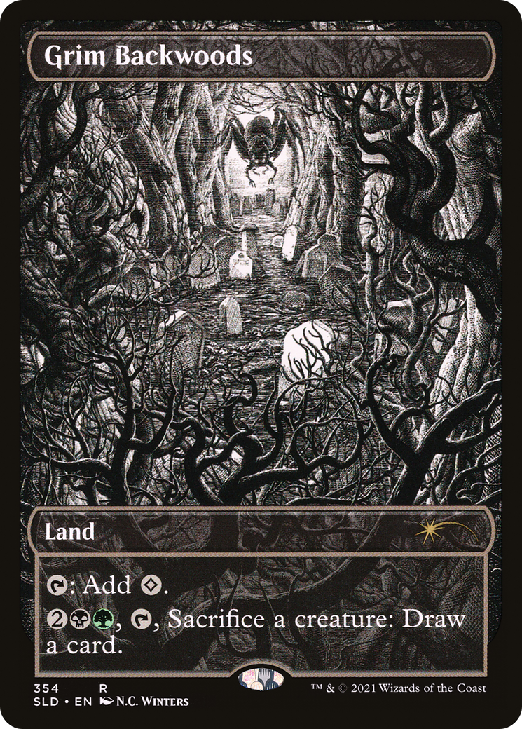 Grim Backwoods (Showcase) [Secret Lair Drop Series] | Grognard Games