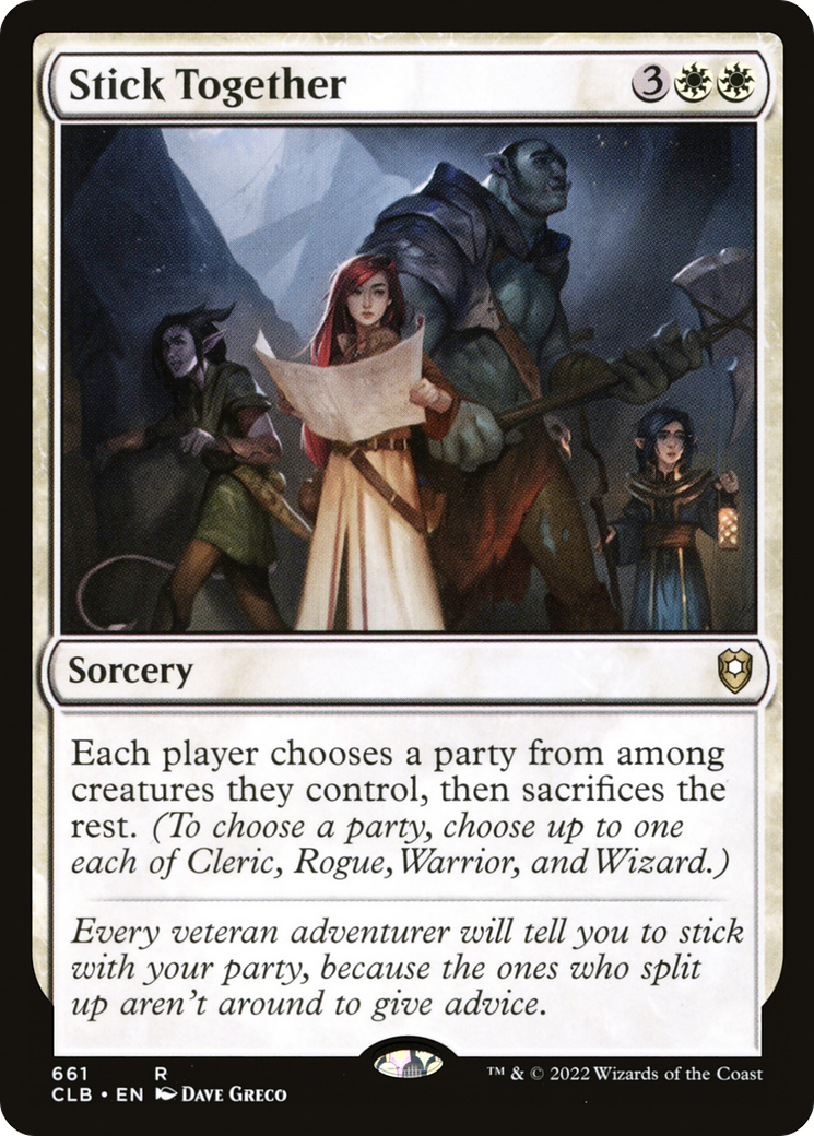 Stick Together [Commander Legends: Battle for Baldur's Gate] | Grognard Games