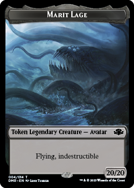 Elephant // Marit Lage Double-Sided Token [Dominaria Remastered Tokens] | Grognard Games