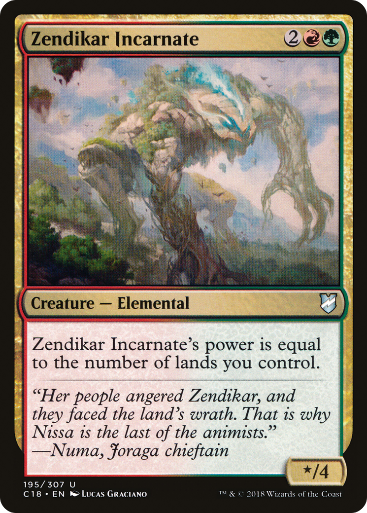 Zendikar Incarnate [Commander 2018] | Grognard Games