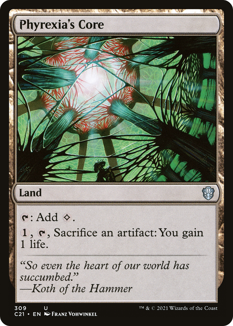 Phyrexia's Core [Commander 2021] | Grognard Games